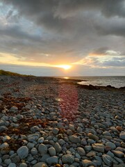 Obraz premium sunset over the sea