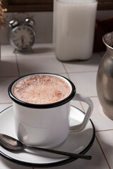 Preparation of milk chocolate with a chocolate maker