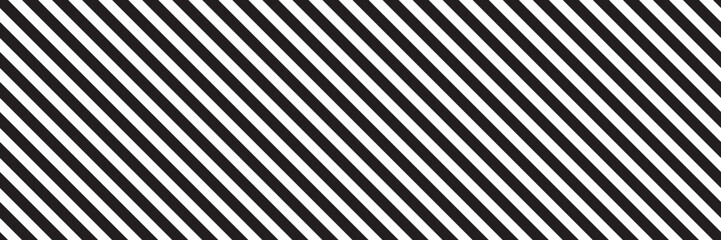 Black and white lines seamless pattern. Simple vector background.