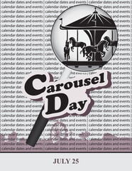 Illustration for Carousel Day