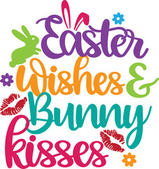 Easter Wishes and Bunny Kisses