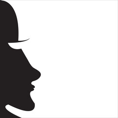 Face women line icon design