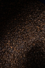 Granos de Café cosechados 