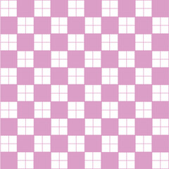 Abstract Vector Seamless blue purple plaid Checkered Squares Pattern grid