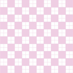Abstract Vector Seamless blue purple plaid Checkered Squares Pattern grid