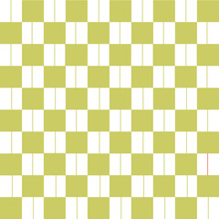 Abstract Vector Seamless green plaid Checkered Squares Pattern grid