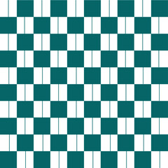 Abstract Vector Seamless  green plaid Checkered Squares Pattern
grid