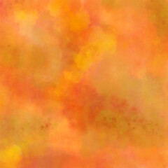 Orange Abstract Water Color Background