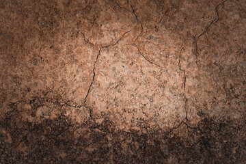 soil surface texture in nature,Brown ground surface. Close up natural background