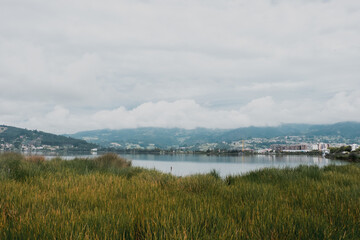 lake in the mountains