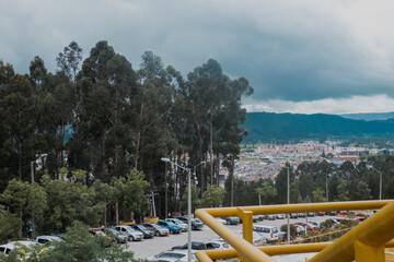 view from the top of the mountain