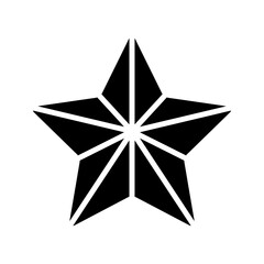 star icon. favorite sign. vector illustration