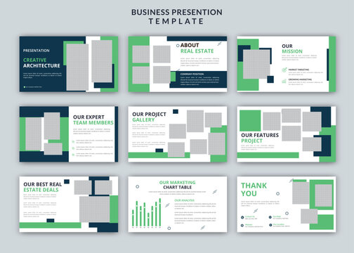 Minimal Architecture Project Overview Powerpoint Presentation Slides Design Set Template