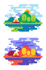 Flat Landscape