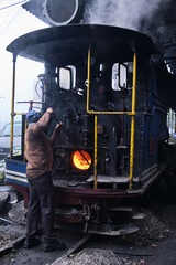 Darjeeling, West Bengal, India - 22 June 2022, Famous Darjeeling steam train was Built between 1879...