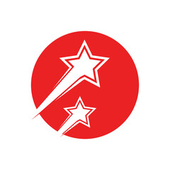 Star icon Template vector illustration design