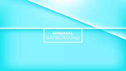 Minimal background light blue color and has one line that overlaps and divides, easy to edit
