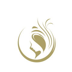 Fototapeta na wymiar face beauty woman logo