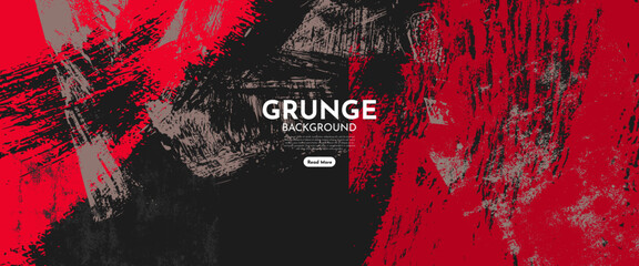 black and red abstract dirty grunge background