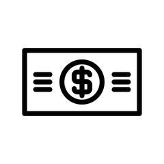 Illustration Vector Graphic of Money Icon