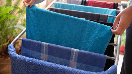 Appliance used for drying clothes, household and laundry