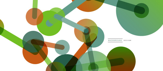 Network concept abstract background. Dots connection. Big data idea. Business template for wallpaper, banner, background or landing