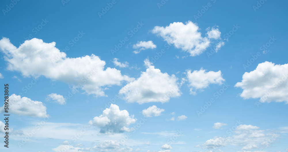 Canvas Prints many small clouds in blue sky.summer cloudy.white clouds floating in the sky