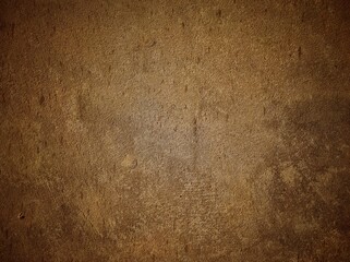 Vintage Brown grunge texture wall of interior decoration, Old era decorative pattern background gives a vintage feel.Wide angle rough stylized mystic texture wallpaper with copy space for design.	