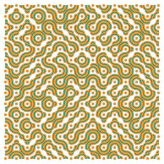 Obraz premium Color truchet tiling connections illustration