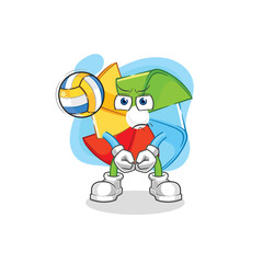 paper windmill scottish with bagpipes vector. cartoon character