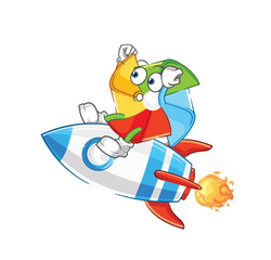 paper windmill mad scientist illustration. character vector