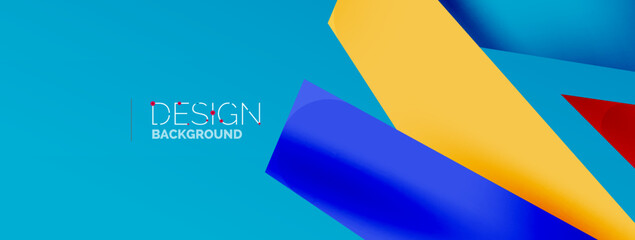 Background color abstract overlapping lines. Minimal composition vector illustration for wallpaper banner background or landing page