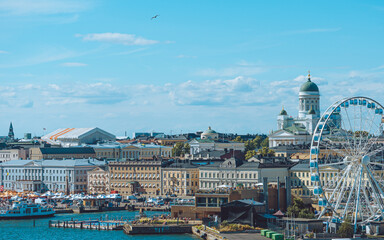 View of Helsinki from the Sea