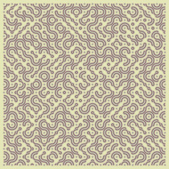 Color truchet tiling connections illustration