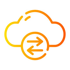 transfer gradient icon