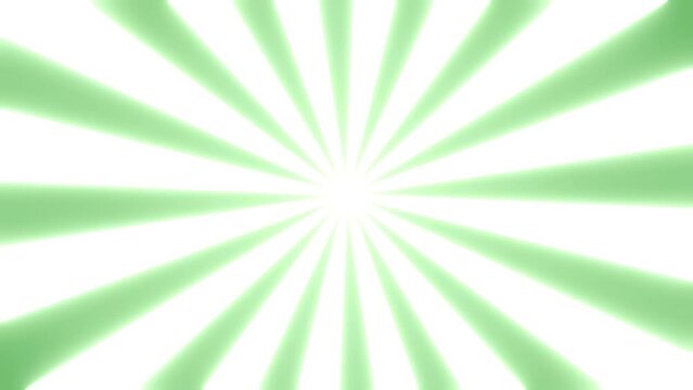 Spirale - Farbf&auml;cher - Strahlen gr&uuml;n