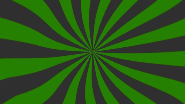 Spirale - Farbf&auml;cher - Strahlen gr&uuml;n grau