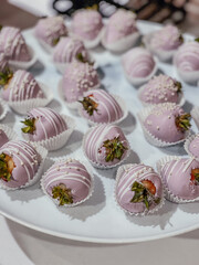 wedding cake on a plate