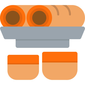 Spring Rolls Icon