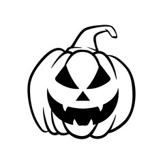 halloween pumpkins Jack O Lanterns faces. pumpkin icon. Scary Halloween pumpkin. 