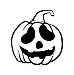 halloween pumpkins Jack O Lanterns faces. pumpkin icon. Scary Halloween pumpkin. 