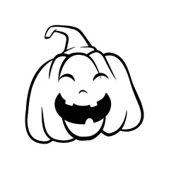 halloween pumpkins Jack O Lanterns faces. pumpkin icon. Scary Halloween pumpkin. 