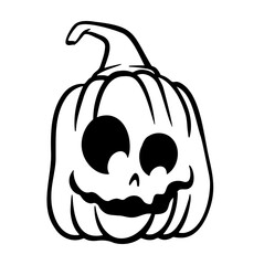halloween pumpkins Jack O Lanterns faces. pumpkin icon. Scary Halloween pumpkin. 