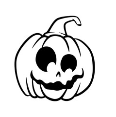 halloween pumpkins Jack O Lanterns faces. pumpkin icon. Scary Halloween pumpkin. 