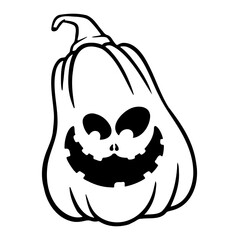 halloween pumpkins Jack O Lanterns faces. pumpkin icon. Scary Halloween pumpkin. 