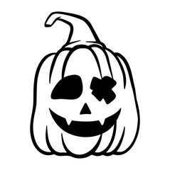 halloween pumpkins Jack O Lanterns faces. pumpkin icon. Scary Halloween pumpkin. 