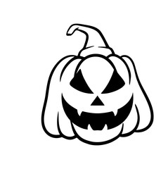 halloween pumpkins Jack O Lanterns faces. pumpkin icon. Scary Halloween pumpkin. 