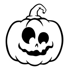 halloween pumpkins Jack O Lanterns faces. pumpkin icon. Scary Halloween pumpkin. 