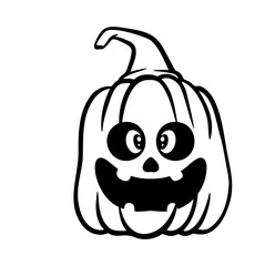 halloween pumpkins Jack O Lanterns faces. pumpkin icon. Scary Halloween pumpkin. 