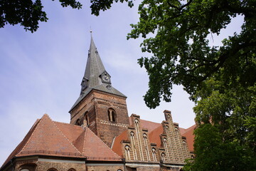 The Katharinenkirche is one of the large churches in the town of Salzwedel in north-western...